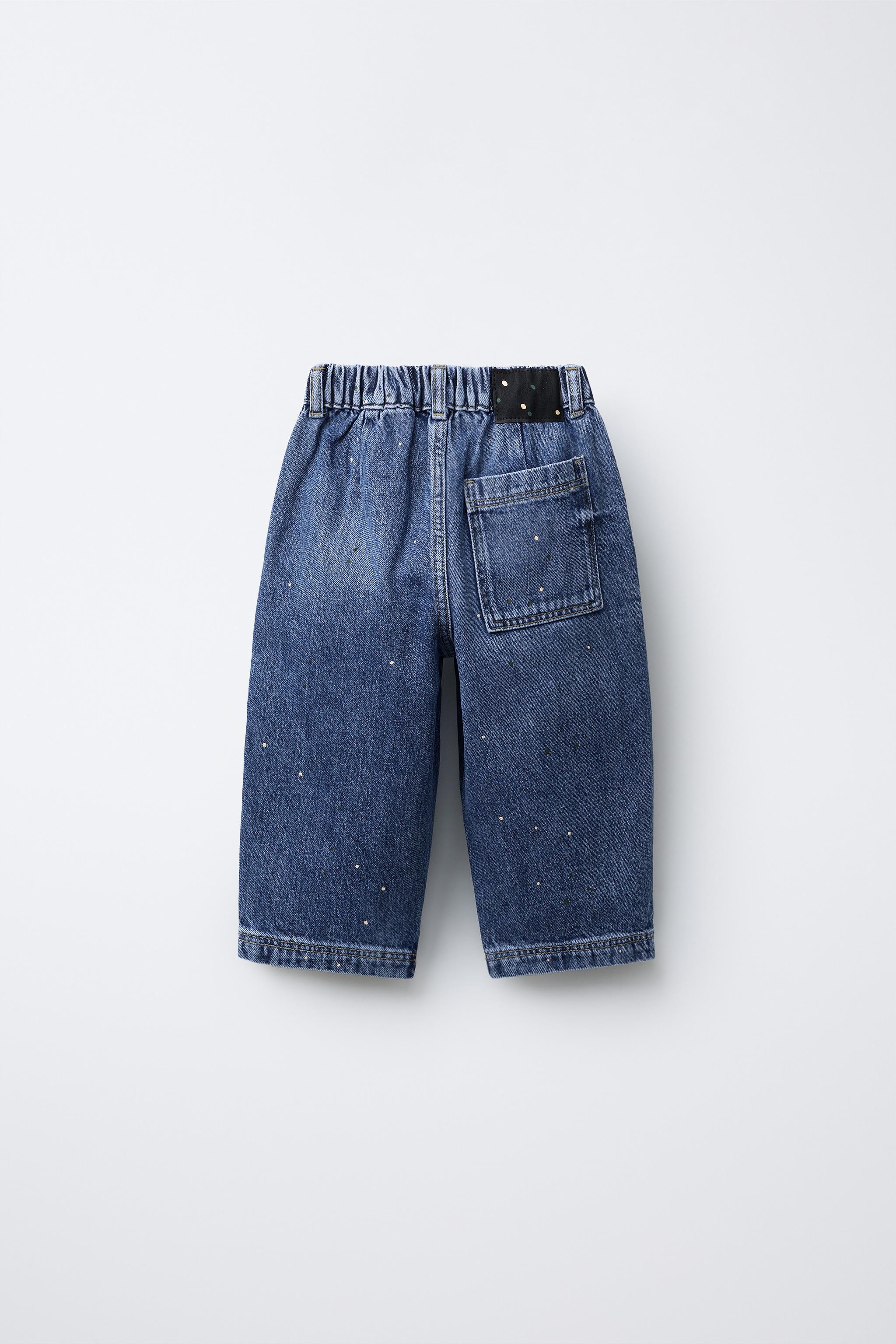 POLKA DOT BALLOON JEANS